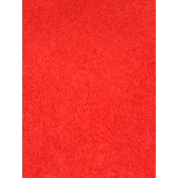 Vintage Montgomery Ward 100% Lambswool Classic Red Beret Wool Winter Hat Cap - Picture 7 of 7